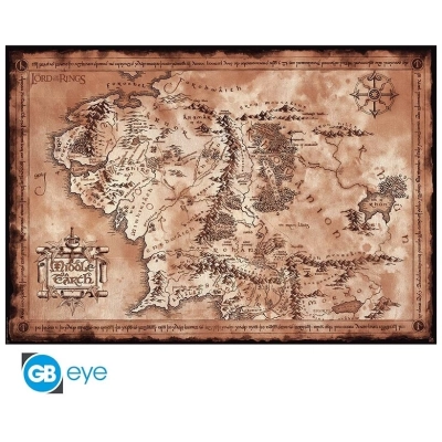 LORD OF THE RINGS - Poster Maxi 91.5x61 - Map