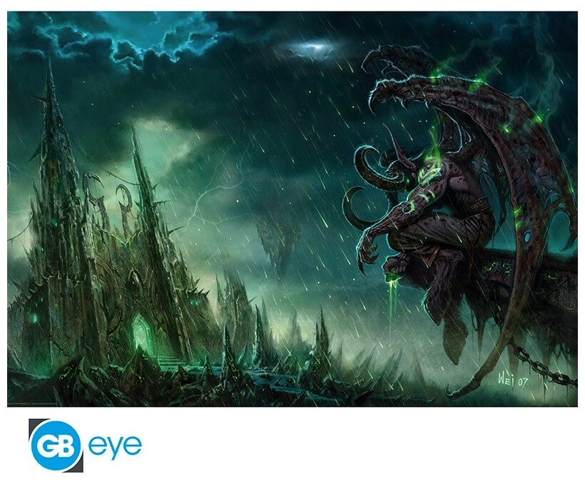 WORLD OF WARCRAFT - Poster Maxi 91.5 x 61 - Illidan Stormrage 