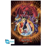 YU-GI-OH! - Poster Maxi 91.5x61 - Yugi Slifer and Magician