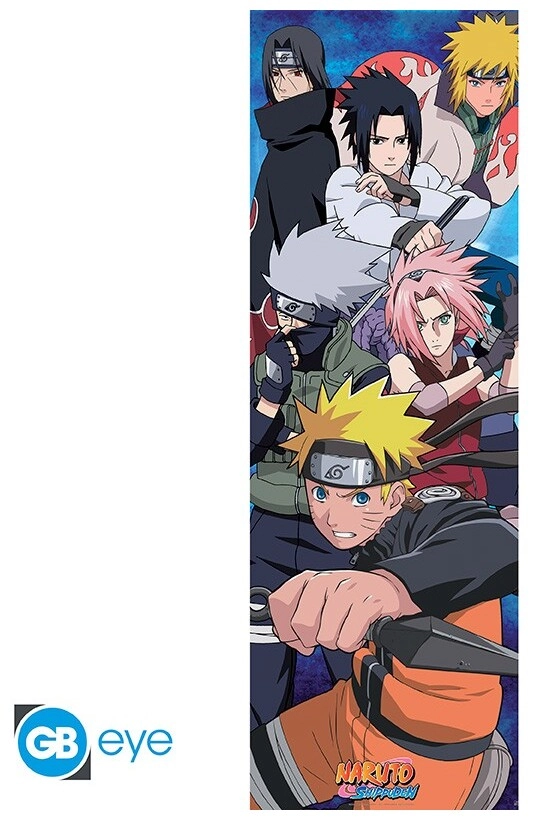NARUTO SHIPPUDEN - Door Poster - Group (53x158)