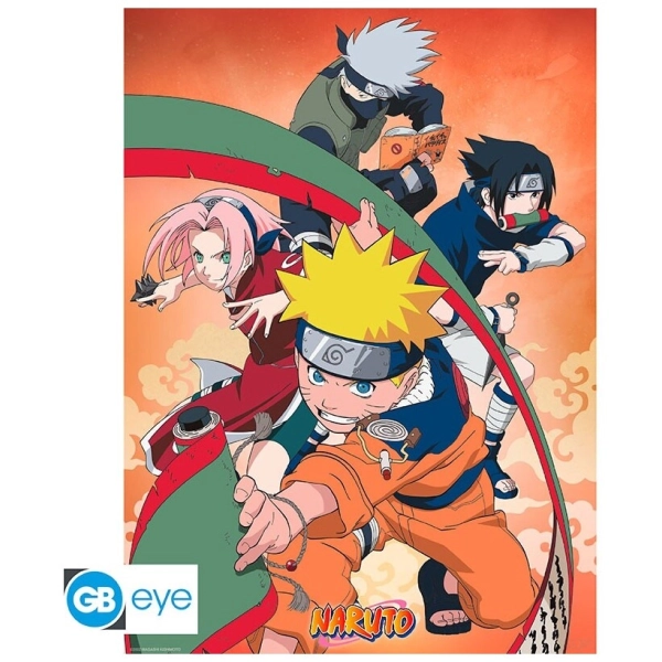 NARUTO - Poster Chibi 52x38 - Team 7 