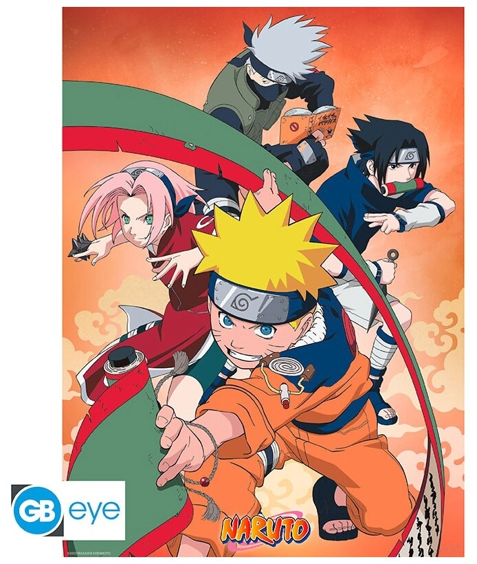NARUTO - Poster Chibi 52x38 - Team 7 