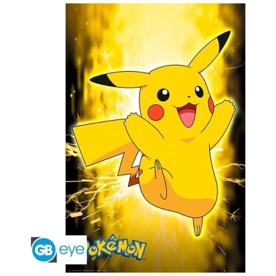 POKEMON - Poster Maxi 91.5x61 - Pikachu Neon