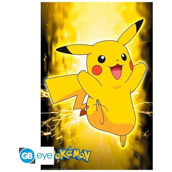 POKEMON - Poster Maxi 91.5x61 - Pikachu Neon