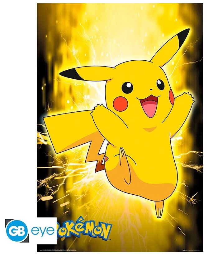 POKEMON - Poster Maxi 91.5x61 - Pikachu Neon