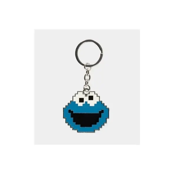 Sesame Street - Cookie Monster - Metal Keychain