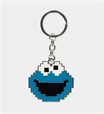 Sesame Street - Cookie Monster - Metal Keychain
