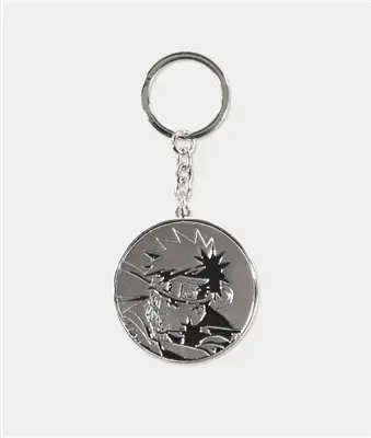 Naruto Shippuden - Silver Metal Keychain