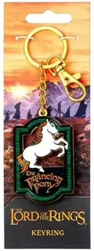 The Lord of the Rings - Prancing Pony Pub Sign - Keychain