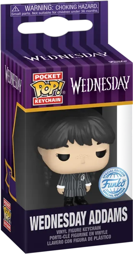POP Keychain Wednesday - Wednesday Addams