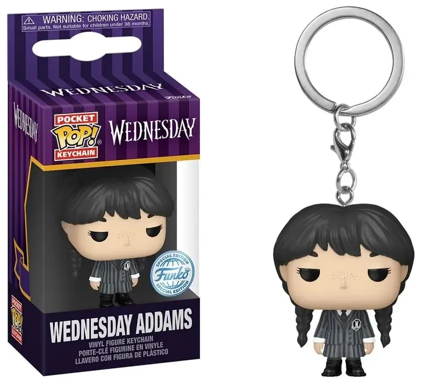 POP Keychain Wednesday - Wednesday Addams
