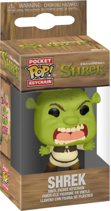 Keychain: Shrek DW30th - Scary Shrek