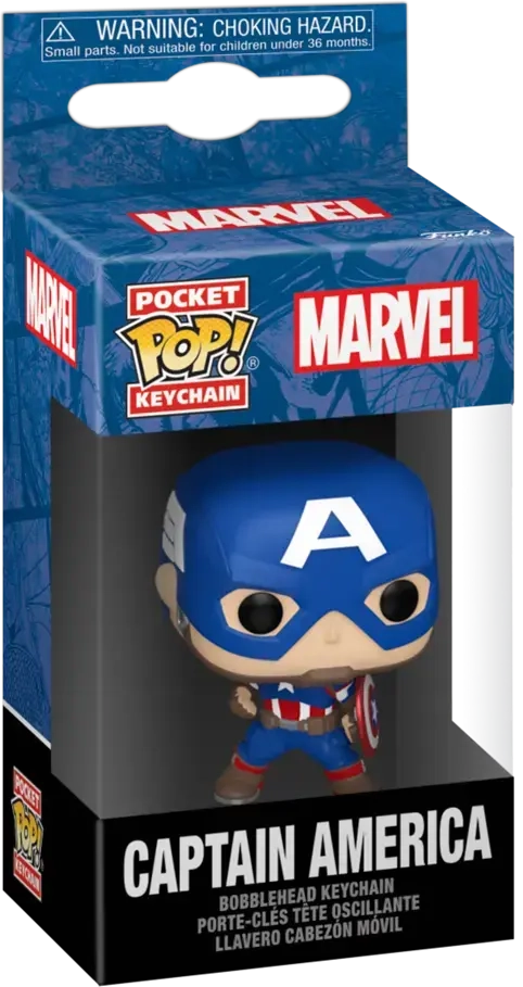 Keychain: Marvel New Classics - Captain America