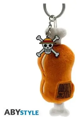 ONE PIECE - Plush Keychain "Meat on a bone"