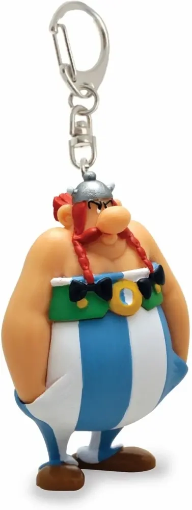 Obelix wütend mit Händen in den Taschen - Schlüsselanhänger
