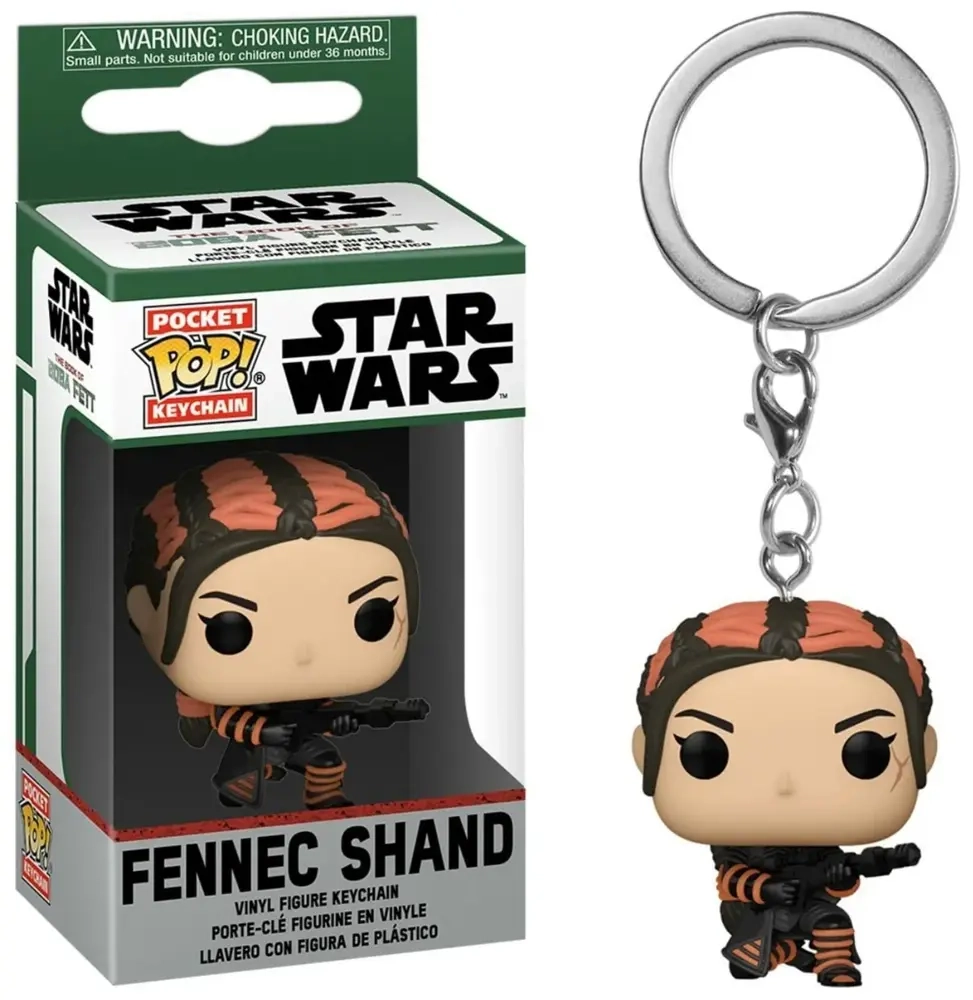 POP Keychain Star Wars TBO Boba Fett -Fennec Shand