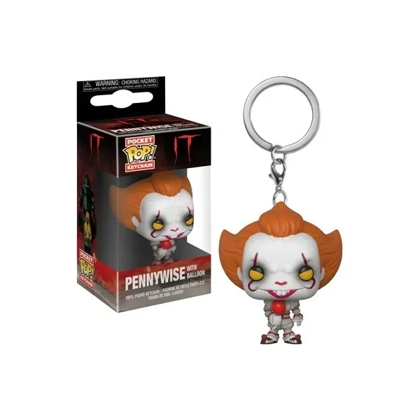 Funko POP! Keychain: IT S2 - Pennywise w/balloon