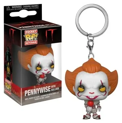 Funko POP! Keychain: IT S2 - Pennywise w/balloon