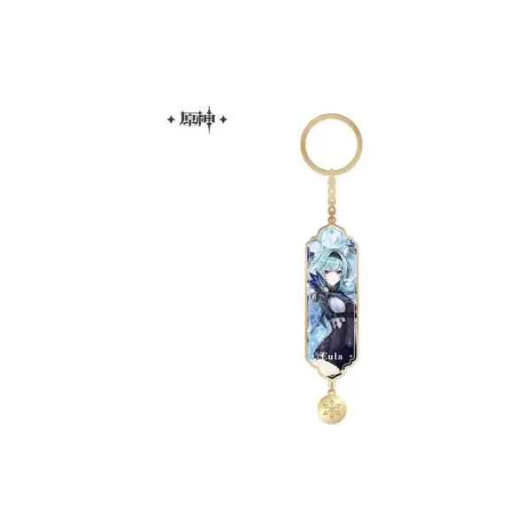 Genshin Impact - Character Drawing Card Metal Keychain: Eula
