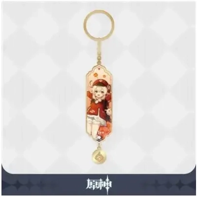 Genshin Impact - Character Drawing Card Metal Keychain: Klee