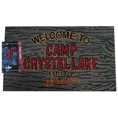 Welcome To Camp Crystal Lake Doormat 60X40 Friday The 13Th