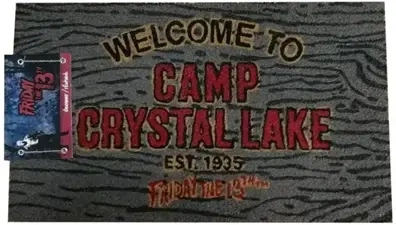 Welcome To Camp Crystal Lake Doormat 60X40 Friday The 13Th