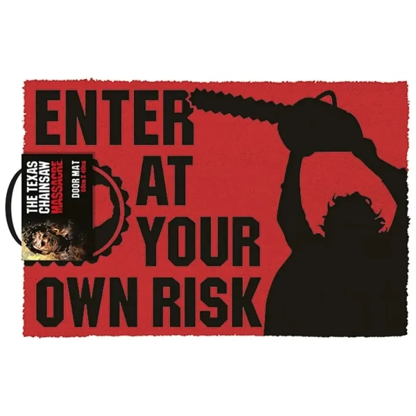 Pyramid Door Mats - Texas Chainsaw Massacre (Enter At Your Own Risk)