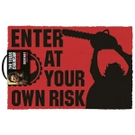 Pyramid Door Mats - Texas Chainsaw Massacre (Enter At Your Own Risk)