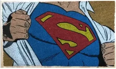 Clark Kent Doormat 60X40 Dc Comics