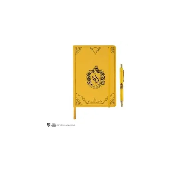 Hufflepuff Deluxe Notebook and Pen - Harry Potter