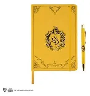 Hufflepuff Deluxe Notebook and Pen - Harry Potter