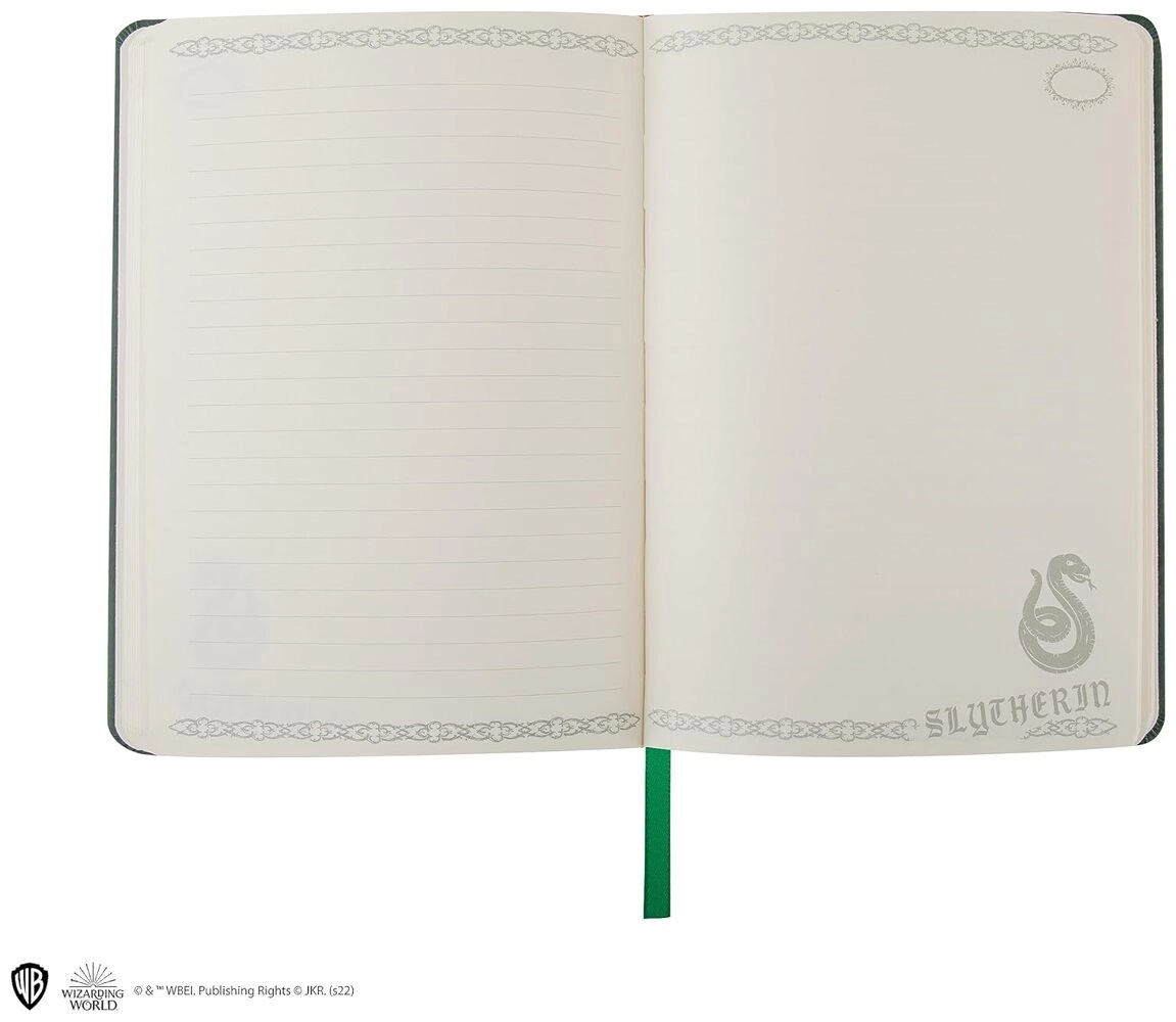 Slytherin Deluxe Notebook and Pen - Harry Potter