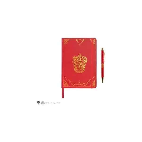 Deluxe notebook and pen Gryffindor - Harry Potter