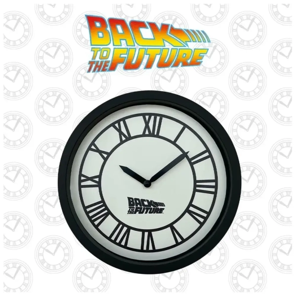 Back To The Future Hill Valley Wall Clock