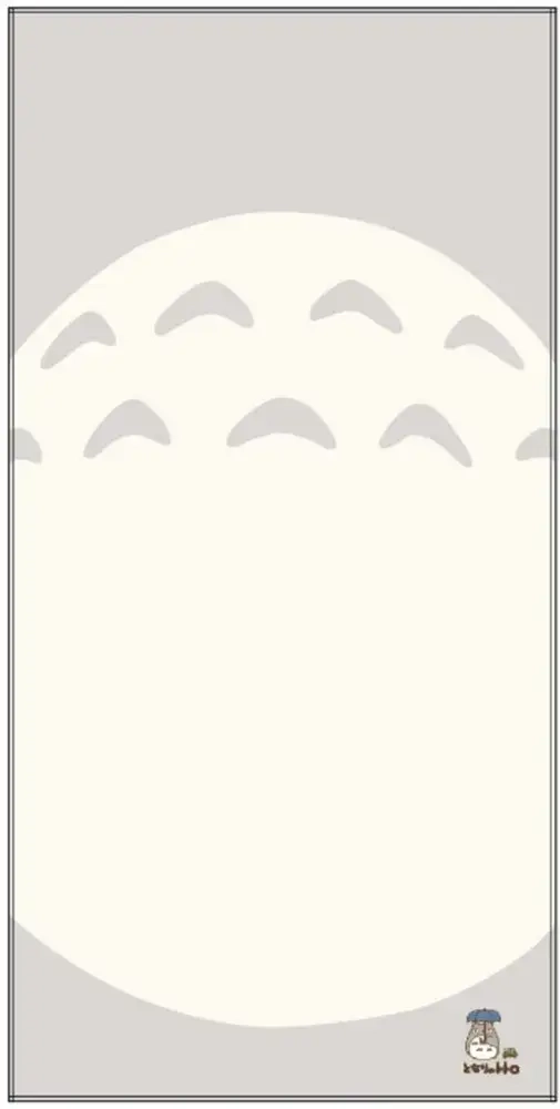 Large Bath Towel Totoro's belly 60x120 cm - My Neighbor Totoro