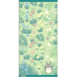 Large Bath Towel Totoro & Butterfly 60x120 cm - My Neighbor Totoro