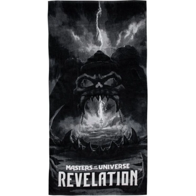 Masters of The Universe - Beach Towel Dark Castle Grayskull