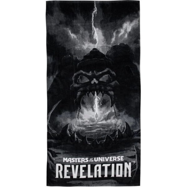Masters of The Universe - Beach Towel Dark Castle Grayskull