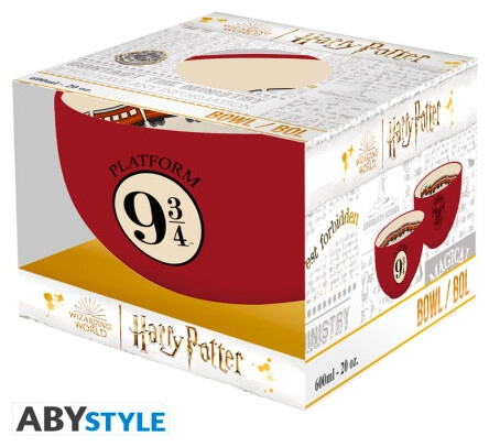 HARRY POTTER - Bowl - 600 ml - "Platform 9 3/4" cardboard pkg