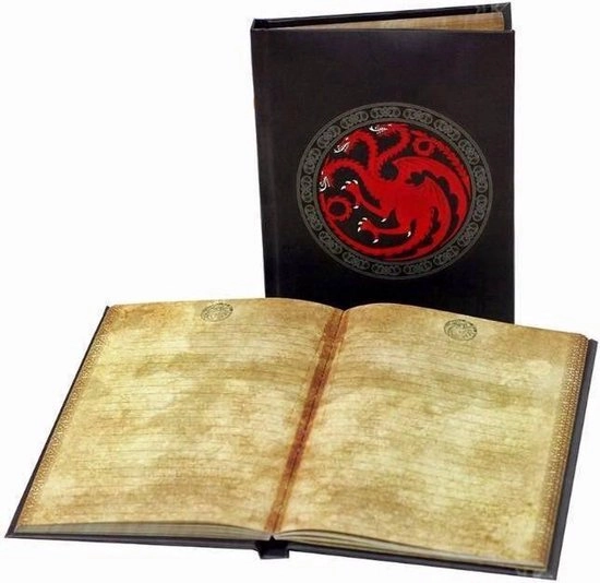 Targaryen Notebook W/Light Game Of Thrones