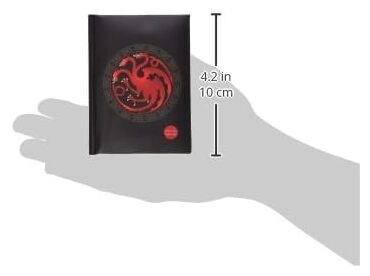 Targaryen Notebook W/Light Game Of Thrones