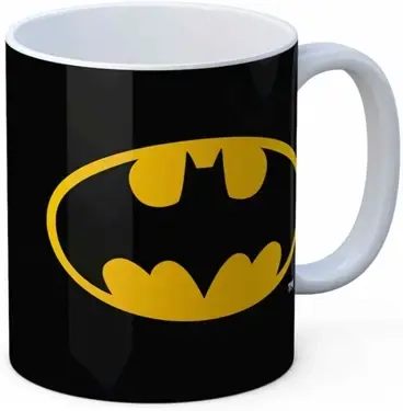 Batman Logo Ceramic Mug Dc Comics