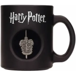 Gryffindor Emblem 3D Rotating Emblem Black Mug Harry Potter