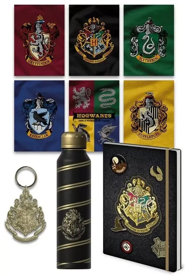 Harry Potter (Hogwarts Colourful Crest) Premium Gift Set