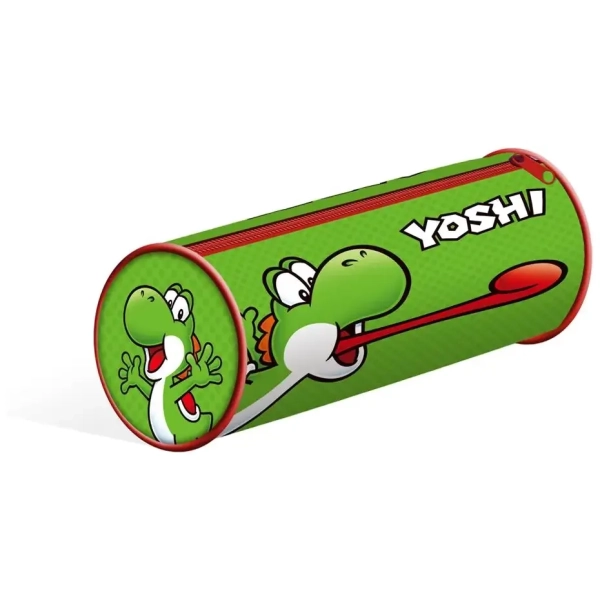 Super Mario (Yoshi) Barrel Pencil Case