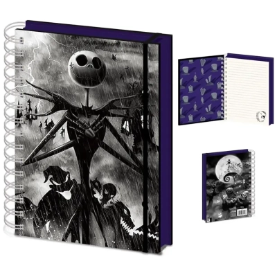 Dele - Nightmare Before Christmas (Seriously Spooky) A5 3D Notebook