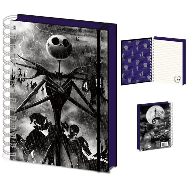 Dele - Nightmare Before Christmas (Seriously Spooky) A5 3D Notebook