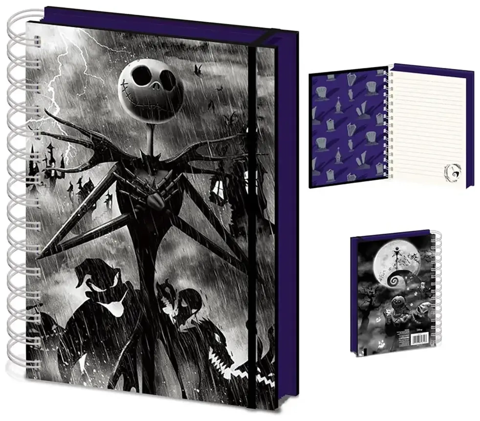 Dele - Nightmare Before Christmas (Seriously Spooky) A5 3D Notebook
