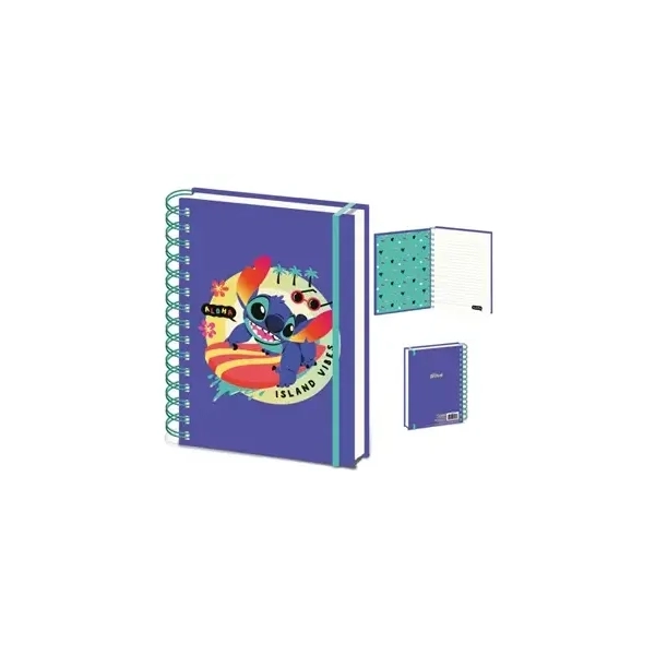 Lilo And Stitch (Acid Pops) A5 Wiro Notebook