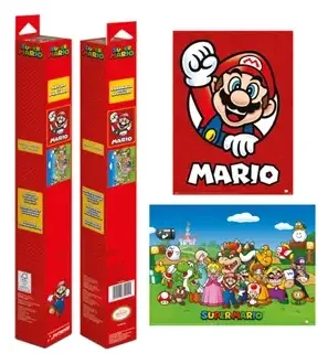 Super Mario (Characters) Boxed Poster Set
